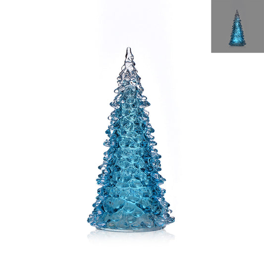 GC11048BL | GLASS CHRISTMAS TREE | BLUE
