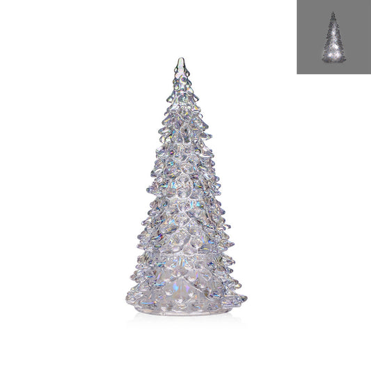 GC11083IR | GLASS CHRISTMAS TREE | IRIDESCENT