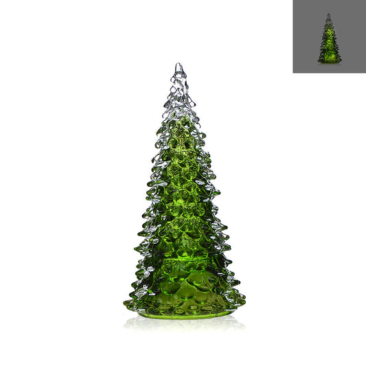GC11086GR | GLASS CHRISTMAS TREE | GREEN