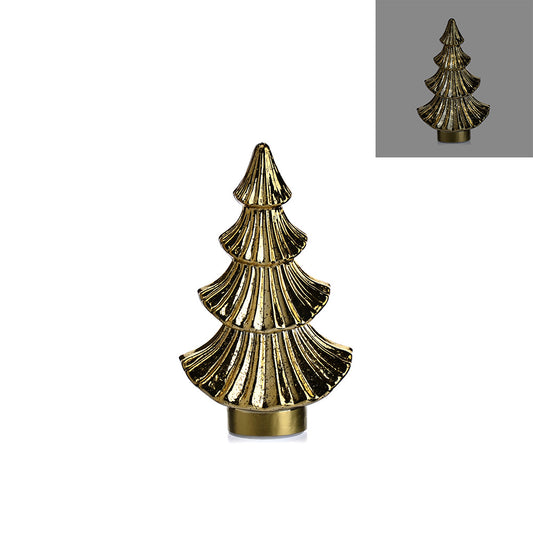 GC30007GD | CHRISTMAS TREE W/LED | GOLD