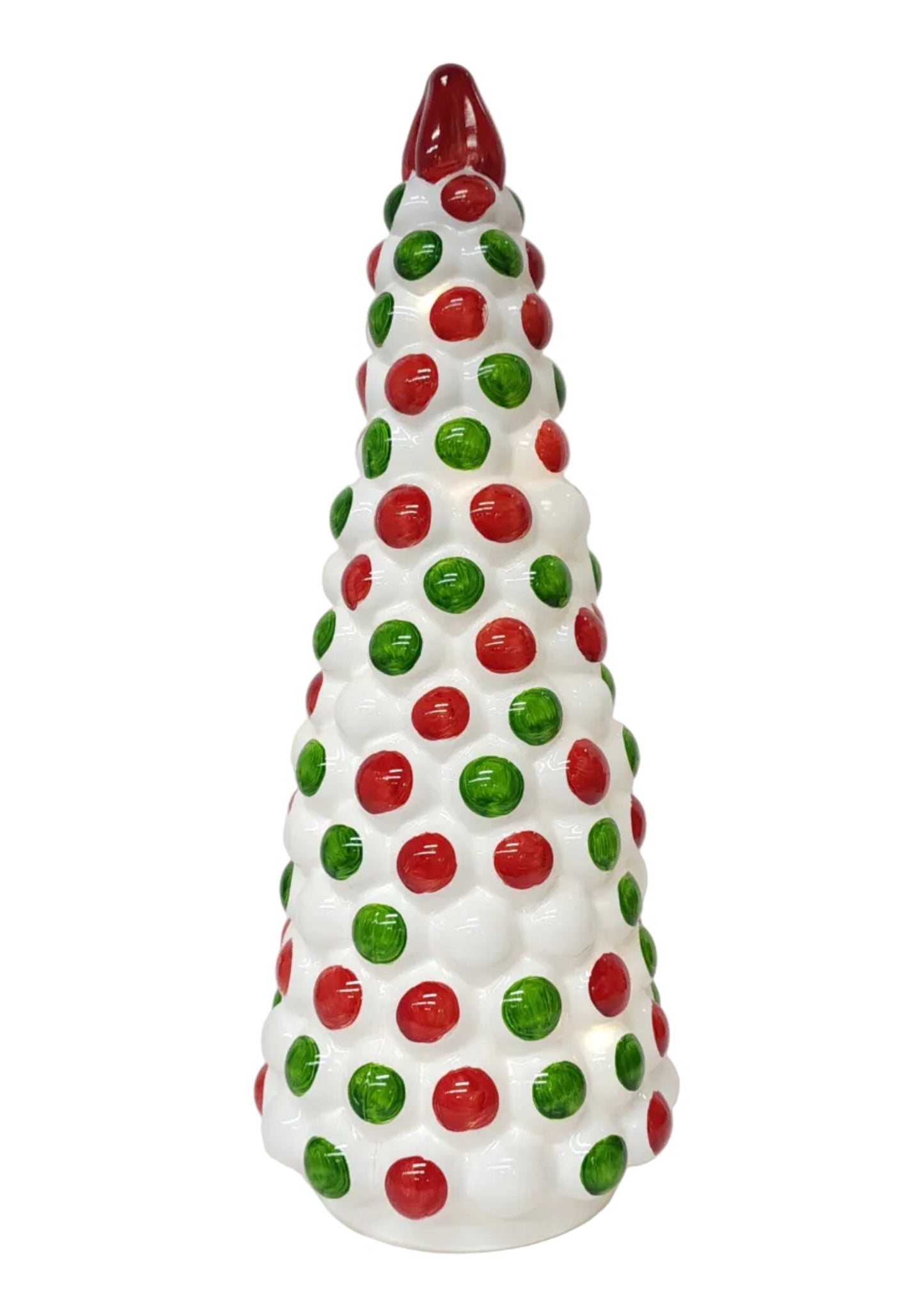 GC56148MT | CHRISTMAS TREE W/LED | WHITE/MULTI COLOR
