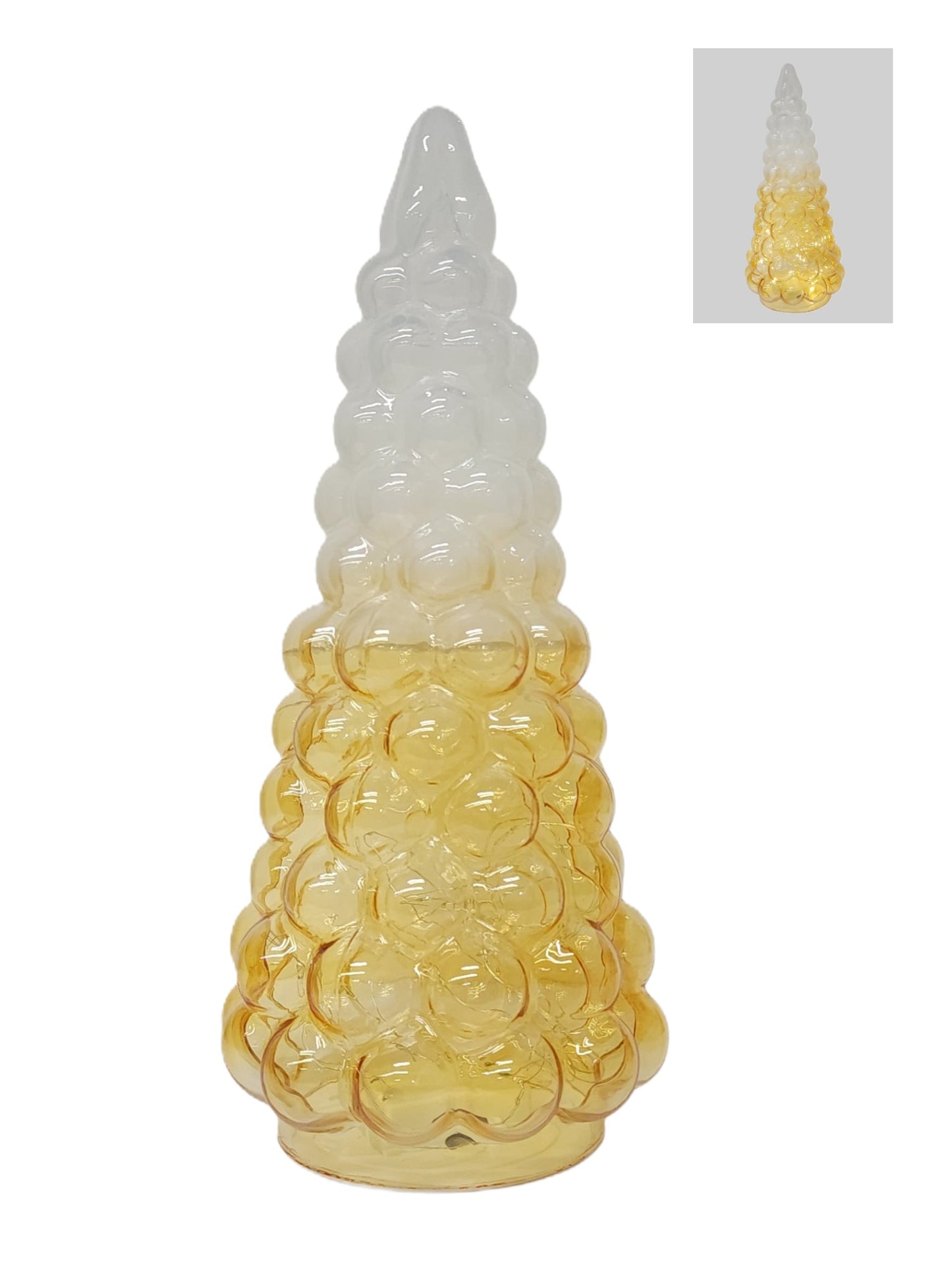 GC56176MT | CHRISTMAS TREE W/LED | GOLD