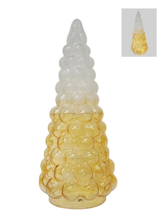 GC56176MT | CHRISTMAS TREE W/LED | GOLD