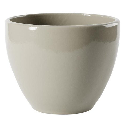 7116-04-2193 | 6" | Memphis Clay Pot | Taupe Stone