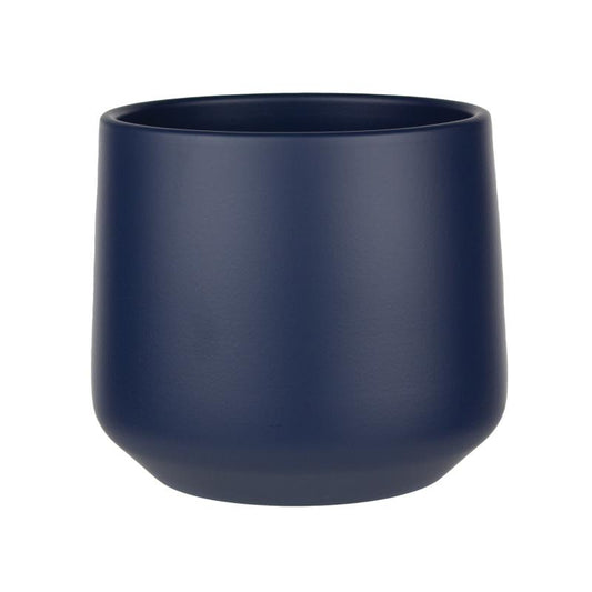 7381-04-1684 | 7" x 6.25" | Atlanta Planter | Midnight Blue