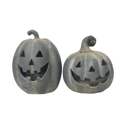 H26130 | MGO Rustic Jack-O-Lantern Pumpkin | 2 Asst. | 1 ea.