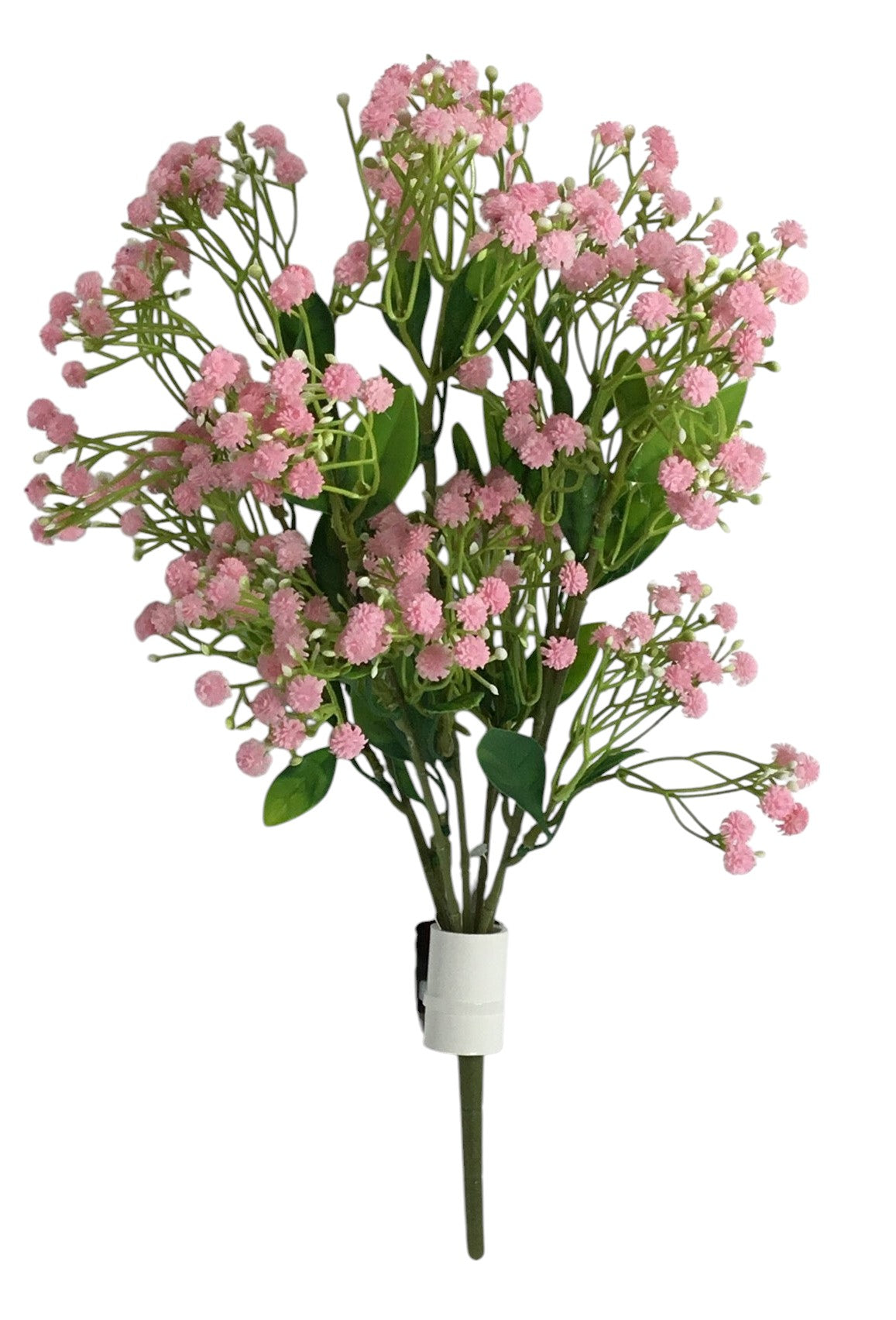 G24222-PINK  16" PLST GYPSO BUSH X7