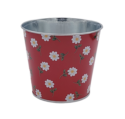 Ladybug Tin Pot Cover