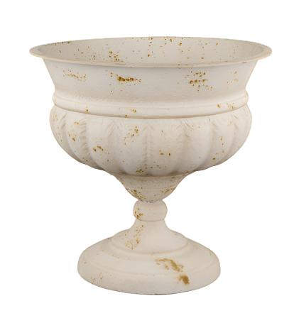 KE270833   20.25"Dia x 19.5"H Tin Footed Compote