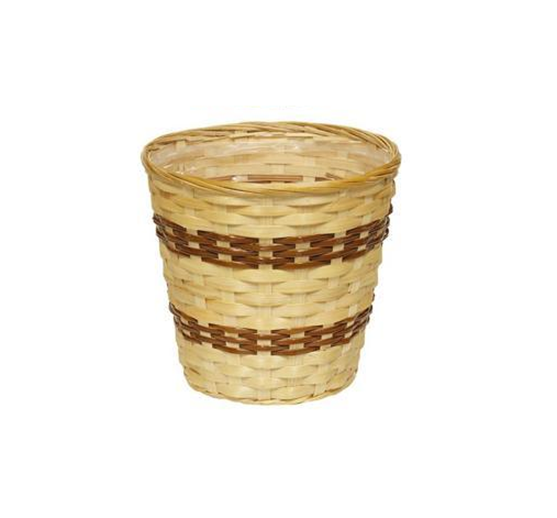 KP5079-   10" Bamboo/Fern Pot Cover