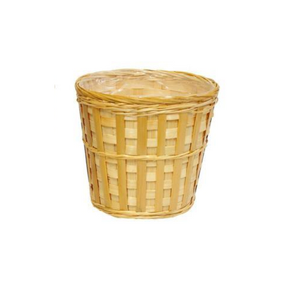 KP5078-    8" Bamboo/Fern Pot Cover