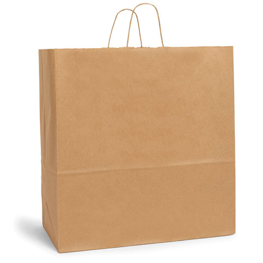 LARKR | JUMBO KRAFT BAGS | NATURAL | 10CT/BUNDLE