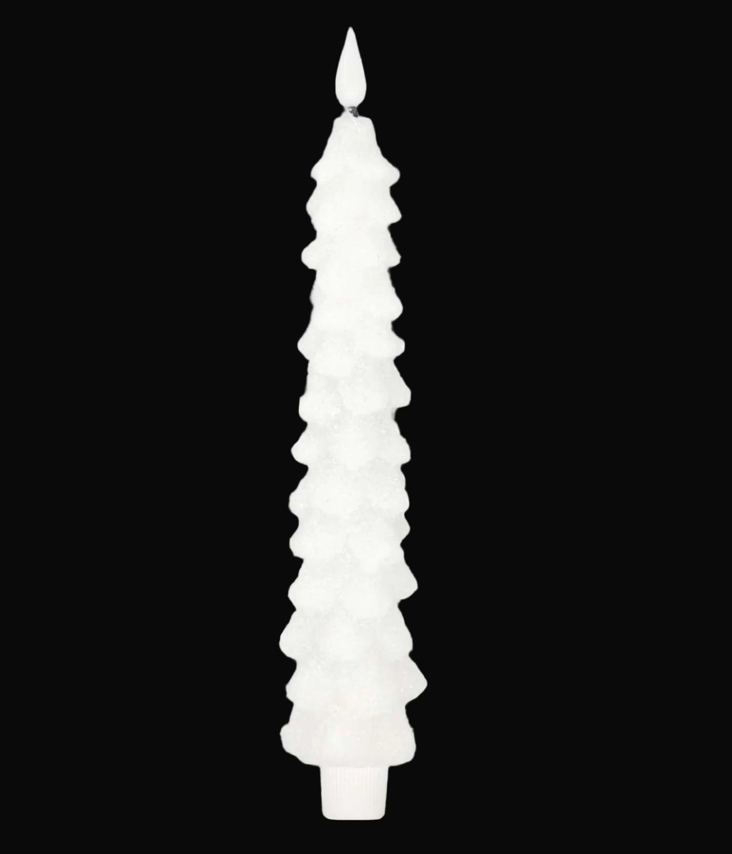 LXS59197T | CHRISTMAS TREE LED TAPER | WHITE