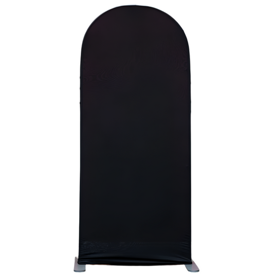 4206-BLACK  90"H x 36"W ARCH BACKDROP SPANDEX COVER, 1 PC/BAG