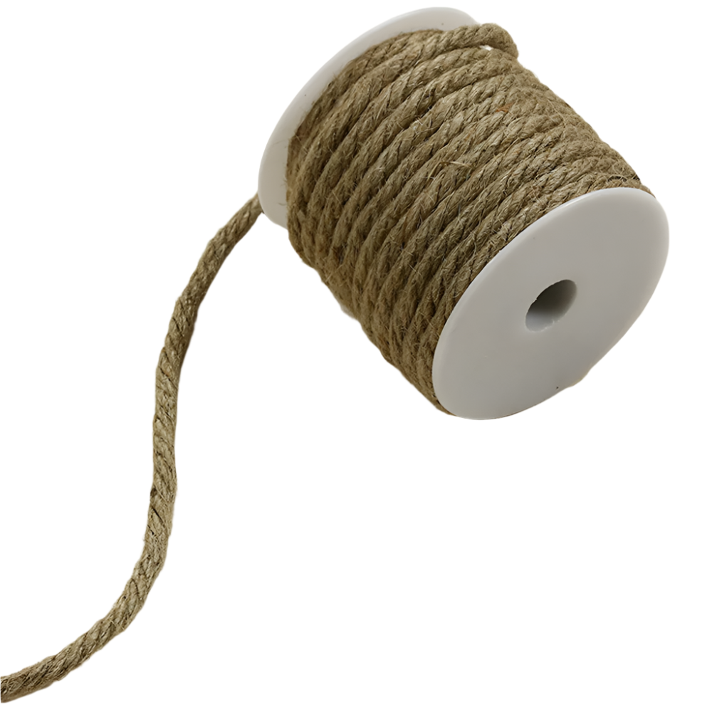 5947-Natural | Burlap Rope | 12Yds