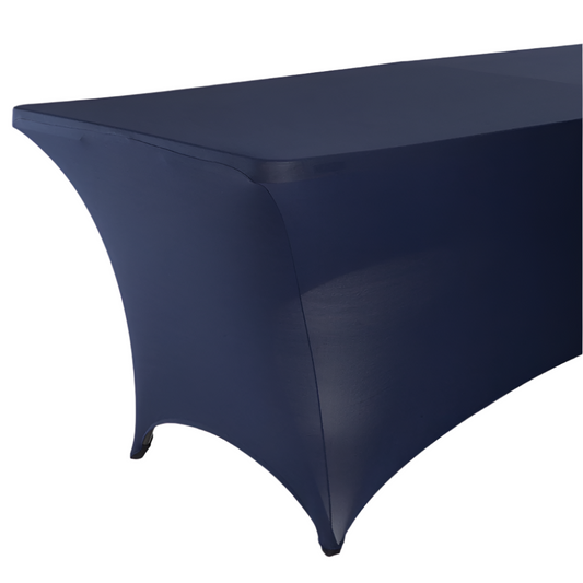 4208-NAVY 6' Rectangular Table Cover