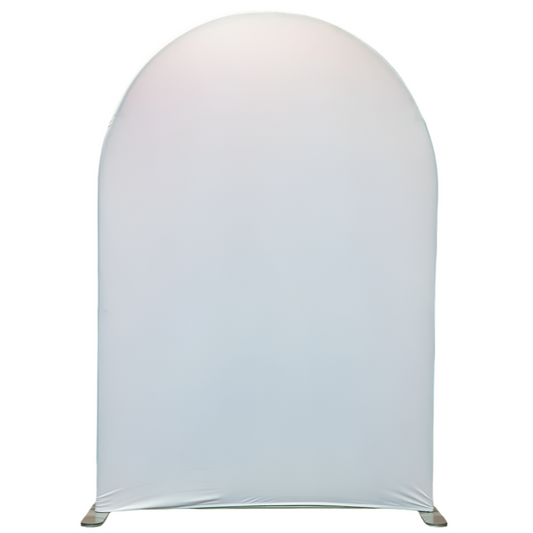 4207-WHITE  90"H x 60"W ARCH BACKDROP SPANDEX COVER, 1 PC/BAG