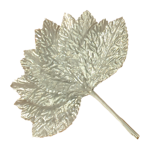 8552-SILVER | 2.75"| LEAVES | 12 PCS/BUNCH