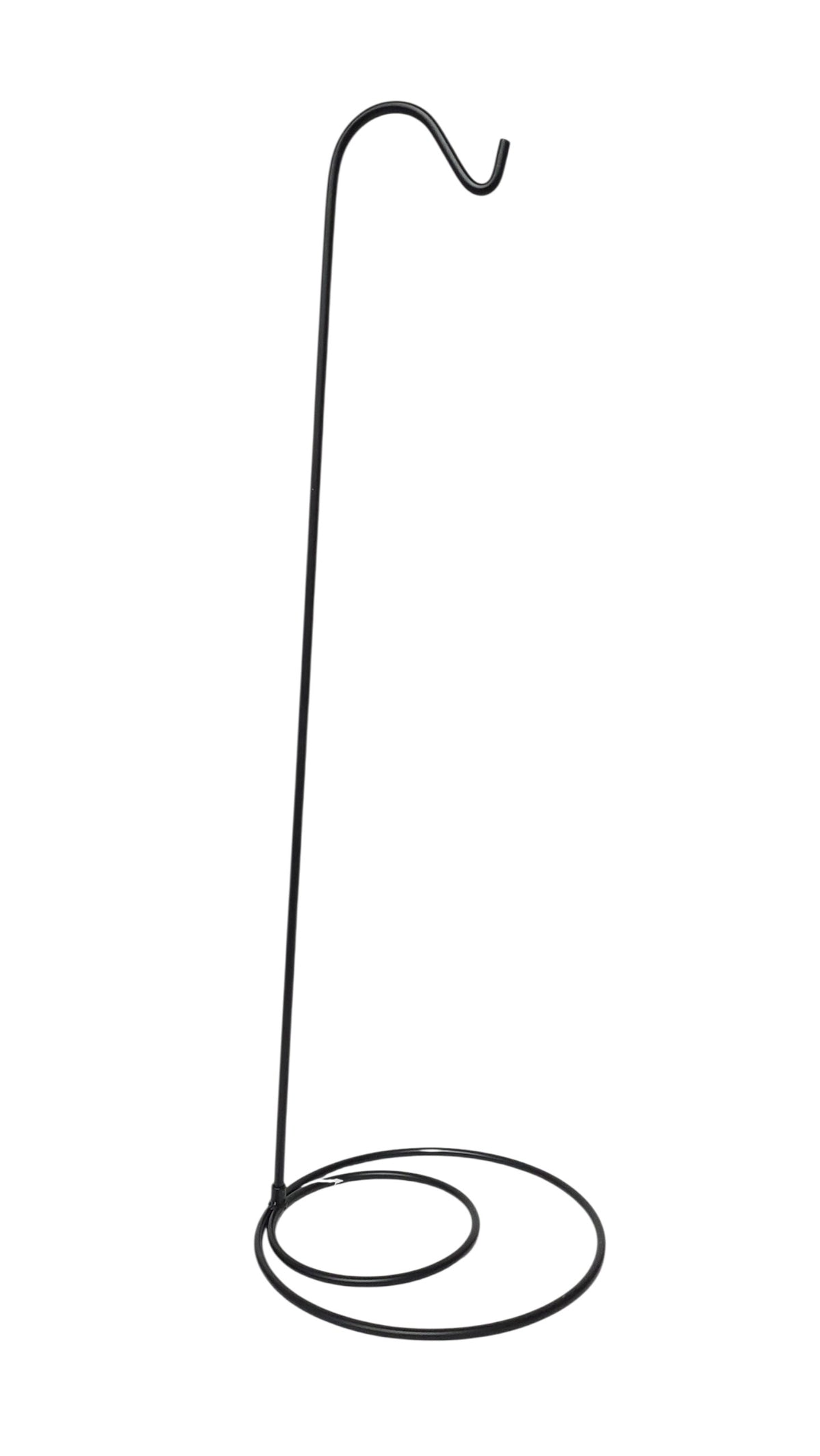 M0563 | 36"T | METAL WIND CHIME HOOK | BLACK