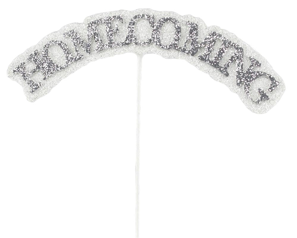 MD035426 | 13"L | Glitter Homecoming Pick