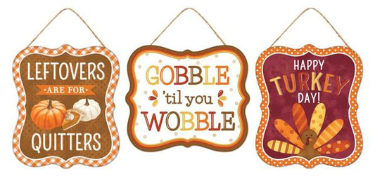 MD0983 Thanksgiving Sign Asst - A&B Wholesale Market Inc