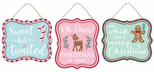 MD0985 Christmas Sign Asst - A&B Wholesale Market Inc