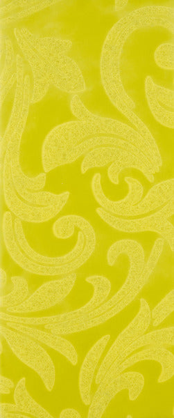 NR500429 | 1" | Leaf Filagree | Yellow | 50yd