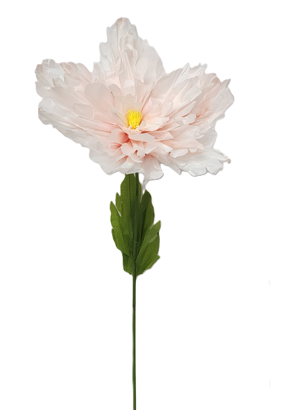 OE25003IP | LARGE PAPER FLOWER STEM | PINK