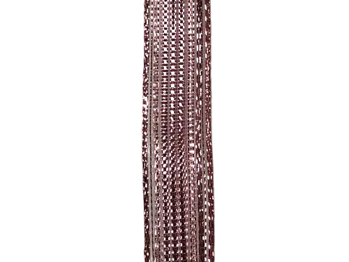 Q841103-03 | 5/8" | Metallic Strings | Pink | 50yd