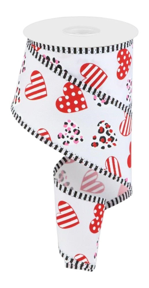 RGA869627 | 2.5" | Multi/Leopard Hearts/Stripe | 100ft