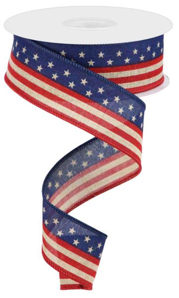 RGC1304R2 Stars and Stripes On Royal - A&B Wholesale Market Inc