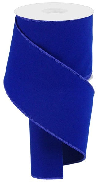 RL194425 | 4" | Royal Blue | Indoor Velvet Ribbon | 10yd