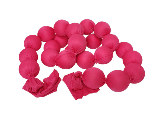 SC21001HP | 10FT | CHRISTMAS GARLAND | HOT PINK