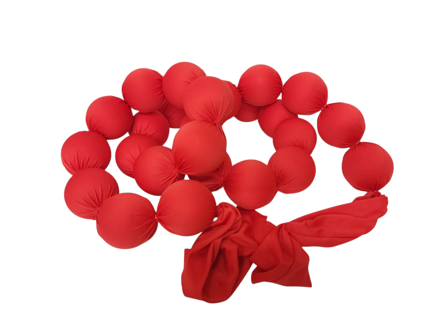 SC21001RD | 10FT | CHRISTMAS GARLAND | RED