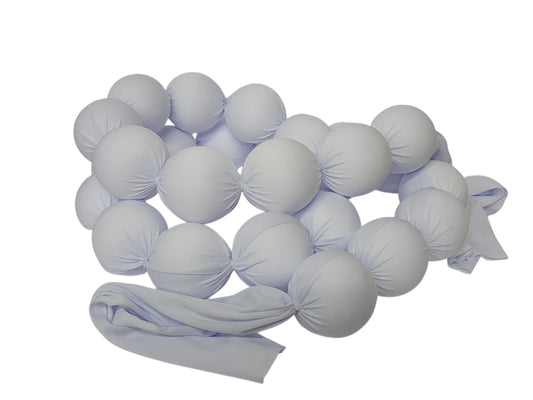 SC21001WH | 10FT | CHRISTMAS GARLAND | WHITE