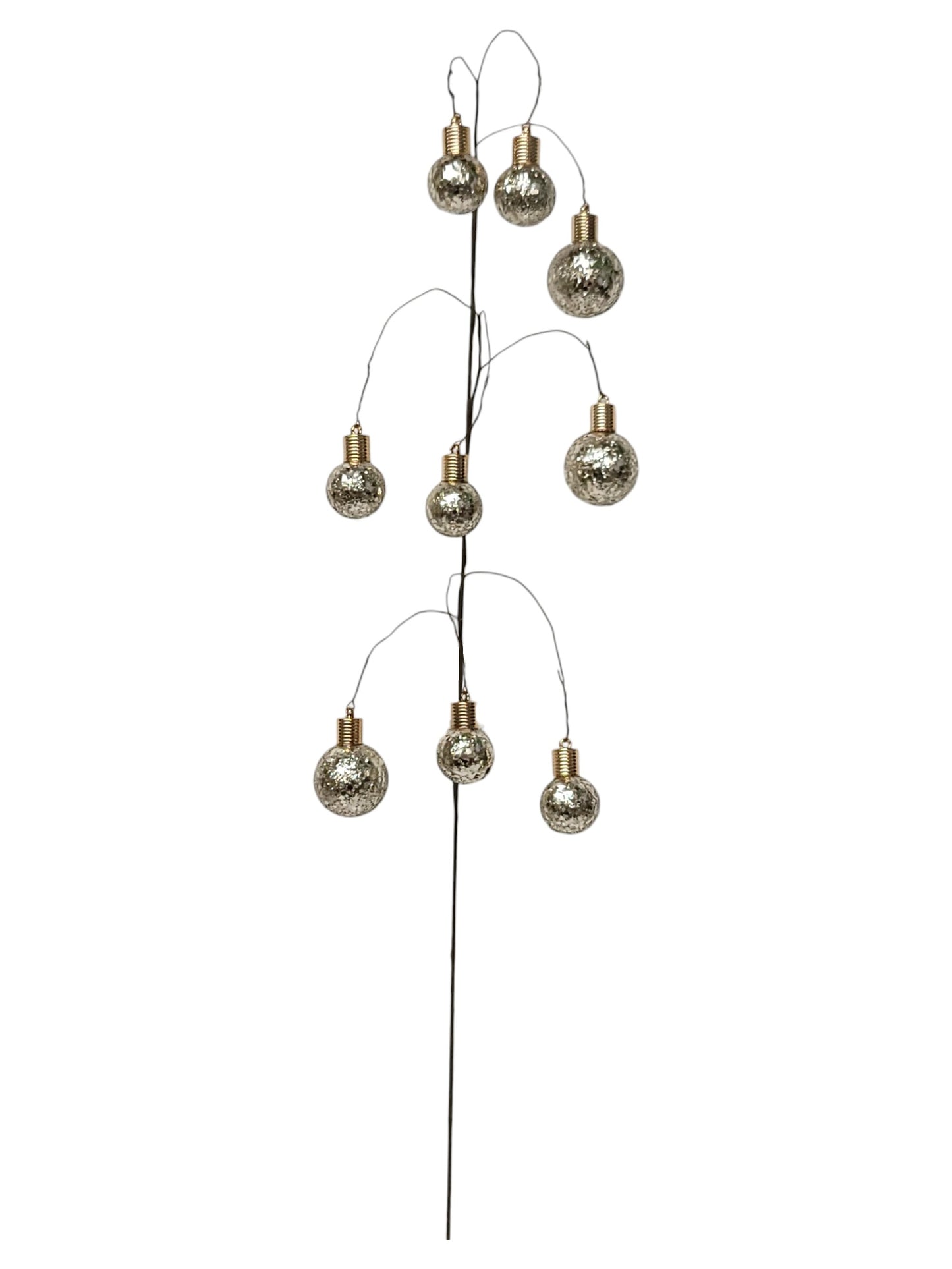 SC25001GD | 2"H | Christmas Pick | Gold