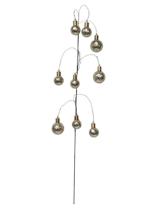 SC25001GD | 2"H | Christmas Pick | Gold