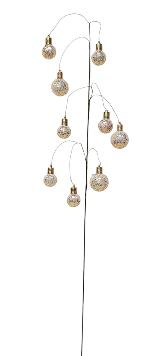 SC25001Pk| 2"H | Christmas Pick | Pink