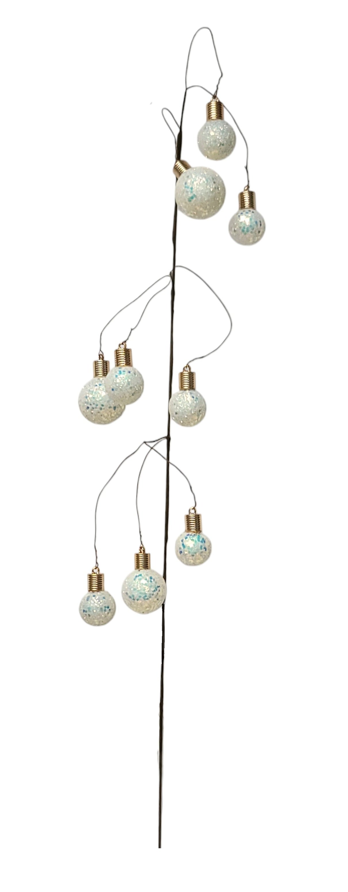 SC25001WH | 2"H | Christmas Pick | White