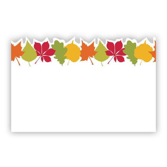 SP0449 | NO SENTIMENT | Fall Leaves | 50Card/Pkg