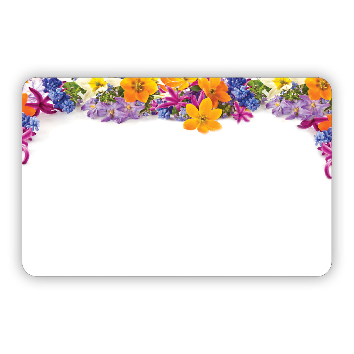 SP0498 | NO SENTIMENT | Spring Bouquet Flowers | 50Card/Pkg