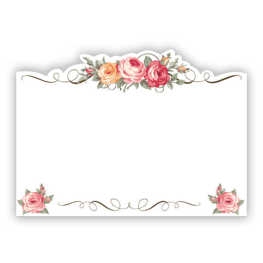 SP0564 | NO SENTIMENT | Antique Rose Trio on Top | 50Card/Pkg