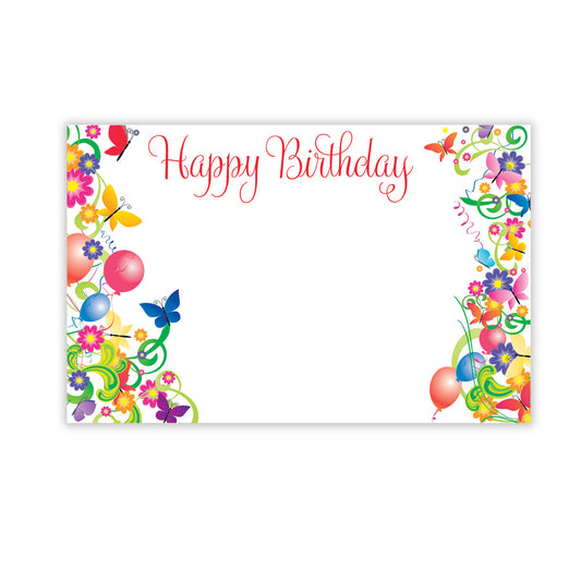 SP0651 | BIRTHDAY | "Happy Birthday" | 50Cards/Pkg