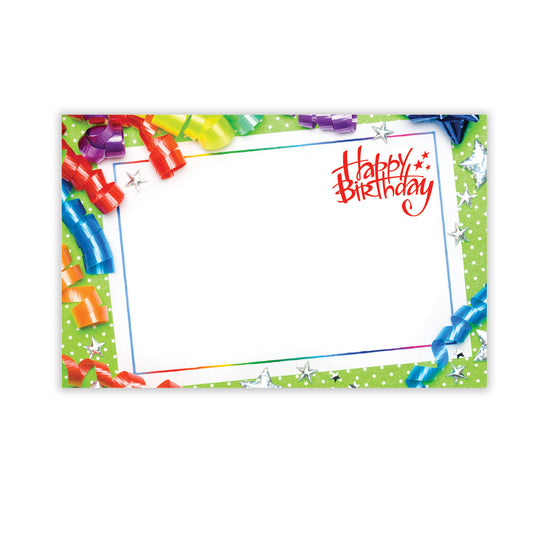 SP0652 | BIRTHDAY | "Happy Birthday" | 50Cards/Pkg