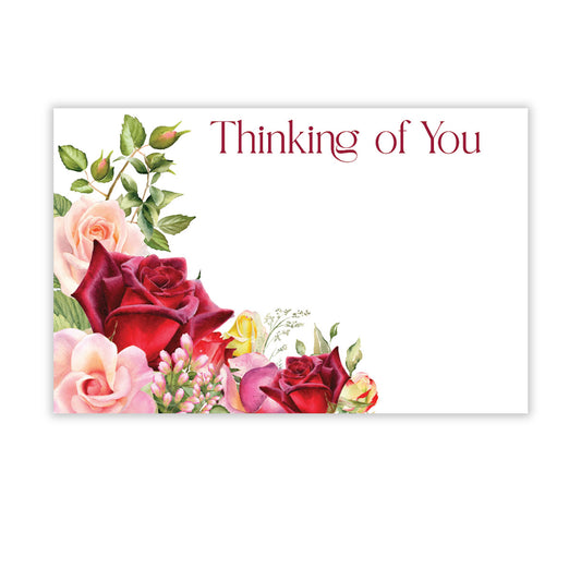 SP0686 | "Thinking of You"- Red and Pink Roses | 50pk