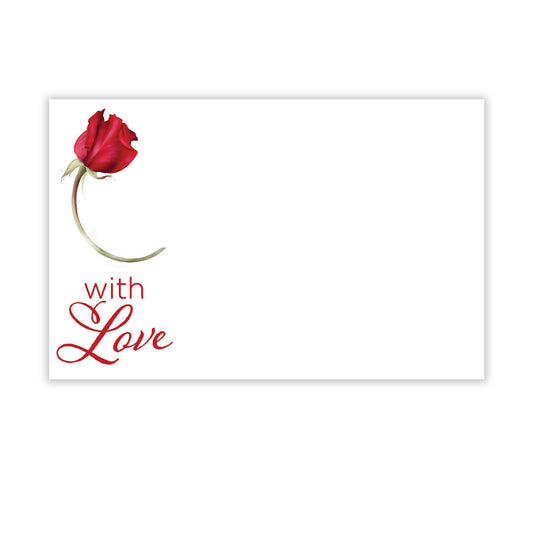 SP0690 | LOVE/VALENTINE'S | "With Love" | 50Cards/Pkg