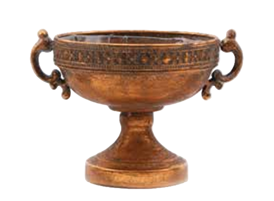 43934B | Moroccan Urn | Brass