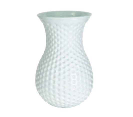 GV251 | 10"T | PAINTED LARGE KENDRA VASE | WHITE | 6PCS/CASE