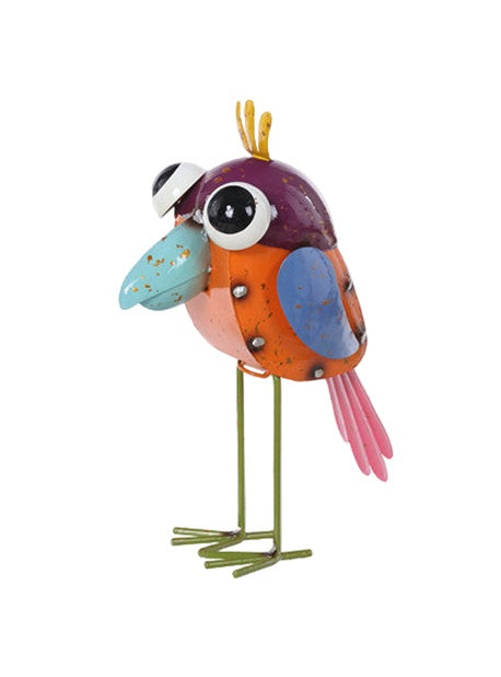 T25053 | Metal Brt Funny Bird Stand | 2 Asst