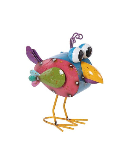 T25053 | Metal Brt Funny Bird Stand | 2 Asst